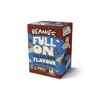 Beanies pods Hazelnut - mogyorós ízesített kávékapszula 10db 50g