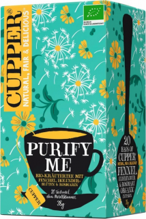Cupper bio Purify Me - tisztító tea - 20 filter 38g
