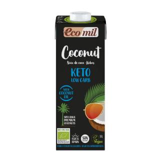 Ecomil bio KETO kókuszital - cukormentes 1000ml