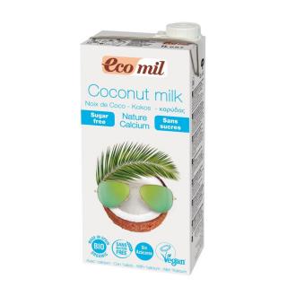 Ecomil bio kókuszital - cukormentes 1000ml