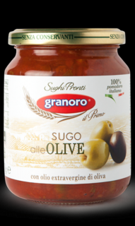 Granoro olívás paradicsomszósz 370g