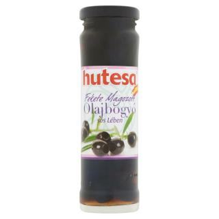 Hutesa olajbogyó - fekete magozott 140g