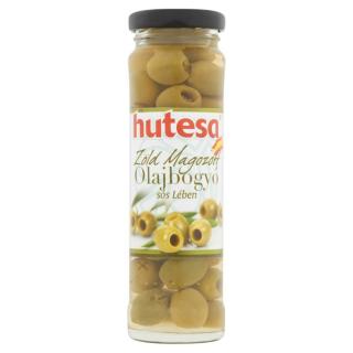 Hutesa olajbogyó - zöld magozott 140g