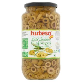 Hutesa olajbogyó - zöld szeletelt 900g