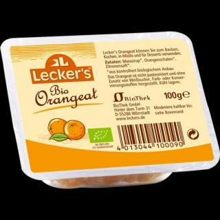 Lecker's bio kandírozott narancs 100g
