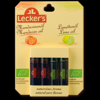 Lecker's bio mandarin és lime olaj 8ml