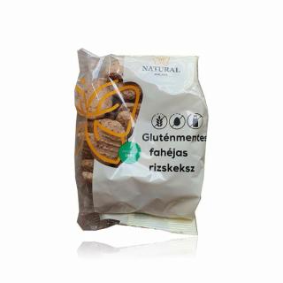 Natural gluténmentes rizskeksz - fahéjas 150g