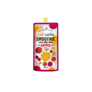 Owolovo alma-banán-málna smoothie 250ml