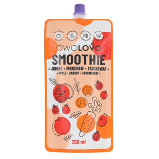 Owolovo alma-sárgarépa-eper smoothie 250g