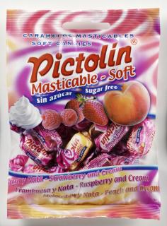 Pictolin cukormentes gyümölcsös tejszínes puhakaramell 65g