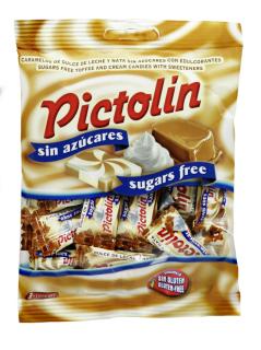 Pictolin cukormentes toffee karamellás cukorka 65g