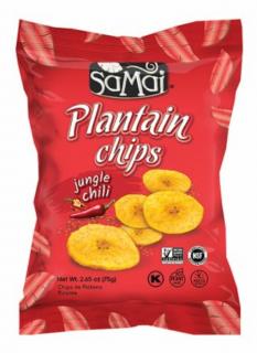 Samai Plantain főzőbanán chips - csípős chilis 75g