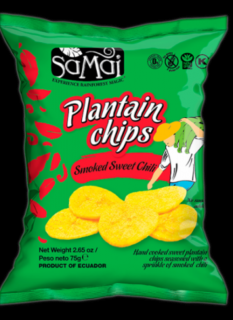 Samai Plantain főzőbanán chips - édes chilis 75g
