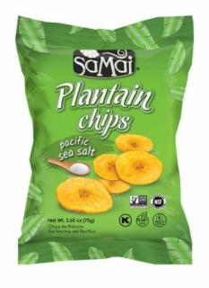 Samai Plantain főzőbanán chips - tengeri sós 142g