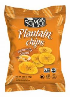 Samai Plantain főzőbanán chips - természetesen édes 75g
