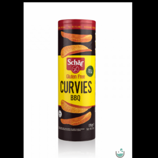 Schär Curvies Original gluténmentes BBQ chips 170g