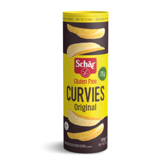 Schär Curvies Original gluténmentes sós chips 170g