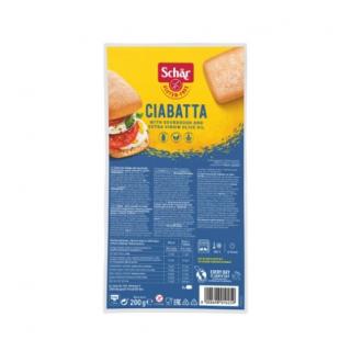 Schär gluténmentes ciabatta zsemle - elősütött 200g