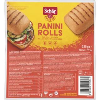 Schär gluténmentes panini rolls 225g