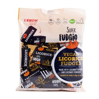 Super Fudgio bio tejmentes édesgyökér karamella 150g