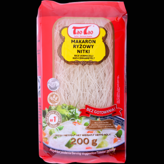 Tao Tao rizstészta cérnametélt gluténmentes 200g