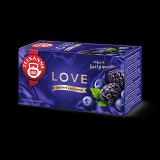 Teekanne Blueberry Blackberry - áfony és szeder ízű gyümölcstea - 20 filter 45g