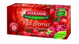 Teekanne Red Berries - vörösáfonyás málnás gyümölcstea - 20 filter 45g