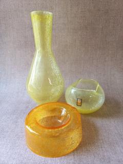 Karcagi citromsárga váza