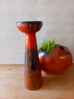 Retro kerámia váza - jelöletlen, de valószínűleg Janáky Viktor