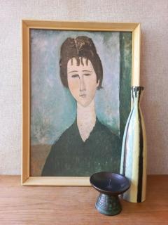 Retro Modigliani nyomat