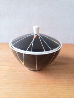 Unterweissbach retro porcelán bonbonier