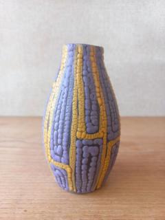 Várdeák Ildikó mini váza ritka színekben - lila és sárga