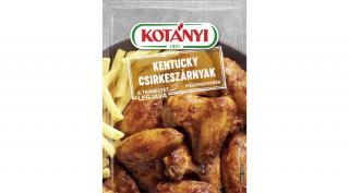 Kotányi Kentucky csirkeszárnyak fűszerkeverék 45g