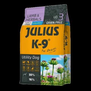 3kg Utility Dog Hypoallergenic Lamb,herbals Puppy (bárány,gyógynövény) száraztáp - Kölyök kutyák részére (3kg)