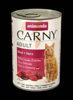 Carny Adult (marha,szív) konzerv - Felnőtt macskák részére (400g)