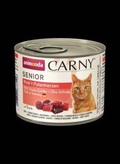 Carny Senior (marha,szív) konzerv - Idős macskák részére (200g)