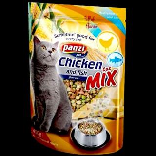 Cat-Mix halas, csirkés és zöldséges száraztáp macskáknak (400g)