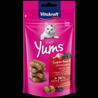 Cat Yums Snack - puha jutalomfalat (kacsával) macskák részére (40g)