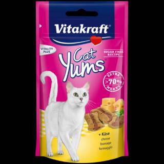 Cat Yums Snack - puha jutalomfalat (sajttal) macskák részére (40g)