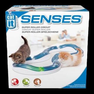 Design Senses Super Roller Circuit - játék (labda pályával) macskák részére (8 részes)