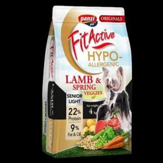 FitActive ORIGINALS SENIOR-LIGHT HYPOALLERGENIC LambSpring Veggies (4Kg)