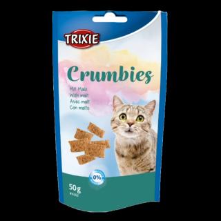 Malt Crumbies - jutalomfalat (szőroldós) macskák részére (50g)