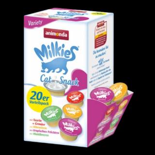 Milkies Variety (tejszín,taurin) macskatej - Macskák részére (20x15g)