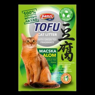 Tofu - növényi alapú, zöld tea illatú macskaalom