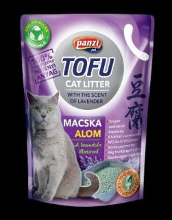 Tofu - nyövényi alapú, levendula illatú macskaalom (2,5kg)
