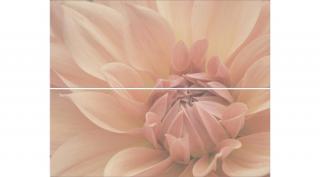 ELEGANCE DAHLIA F-53021 dekor falburkoló szett 2 db-os 2x20x50 cm