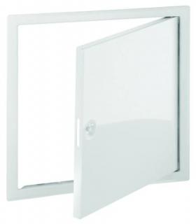 Revíziós ajtó  fehér, acél 200x200 mm