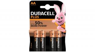 Duracell Plus Alkáli Ceruza Elem AA B4