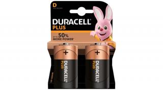 Duracell Plus Alkáli Góliát Elem D B2