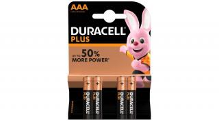 Duracell Plus Alkáli Mikro Elem AAA B4